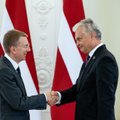 Lietuvos ir Latvijos prezidentai šmaikštauja tviteryje: kitą kartą susitikime finale