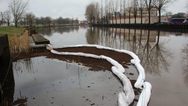 В Каунасском водохранилище затонула яхта