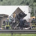 Kaune sunkvežimio avarija paralyžiavo eismą