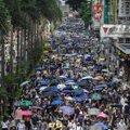 Honkonge protestuotojai susirinko į naują demonstraciją