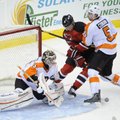 NHL: „Devils“ komanda su D.Zubrumi įveikė Filadelfijos ledo ritulininkus