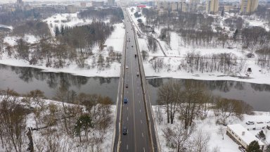 Perspėjimas vairuotojams: Vilniuje – du avarinės būklės tiltai