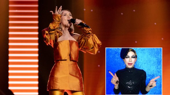 Garsi „drag“ karalienė įvertino Monikos Linkytės eurovizinę dainą: prisiminė konfliktą su Vaidu Baumila, išskyrė „Čiūto tūto“ privalumus