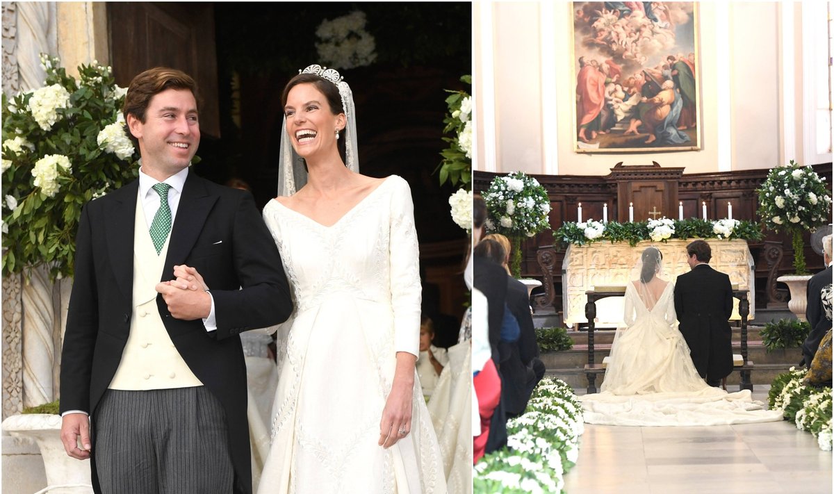 Italijoje ištekėjo Lichtenšteino princesė