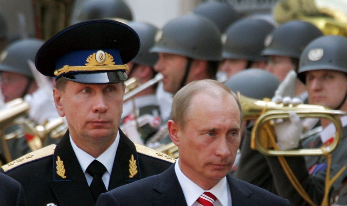 Vladimiras Putinas ir Viktoras Zolotovas
