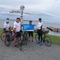 Plungiškė vardan kilnaus tikslo Didžiojoje Britanijoje dviračiu nuvažiavo 1500 km: skleidė žinią apie Parkinsono ligą