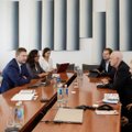 Kairys susitiko su Lietuvoje viešinčiu Europos žurnalistų federacijos pirmininku