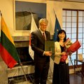 Japonijos lituanistei dr. Eiko Sakurai įteiktas ordino „Už nuopelnus Lietuvai“ Karininko kryžius