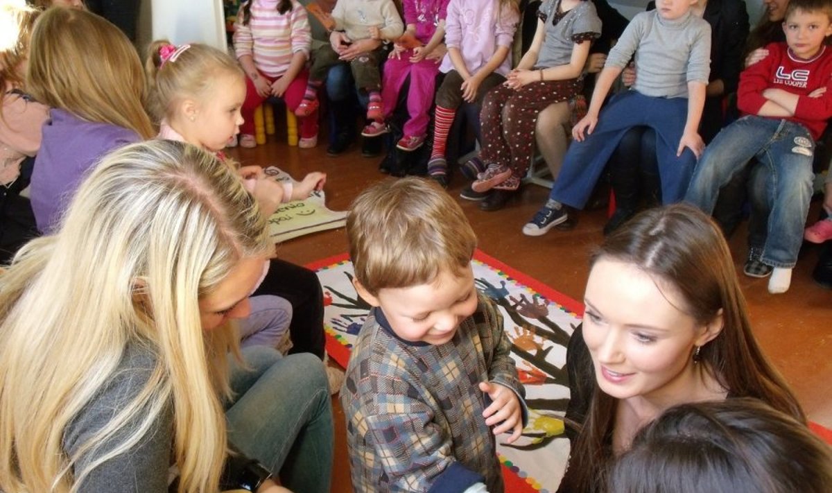 Jaunųjų visuomenininkų labdaros akcija vaikų namuose NENDRĖ su Grite Maruškevičiūte