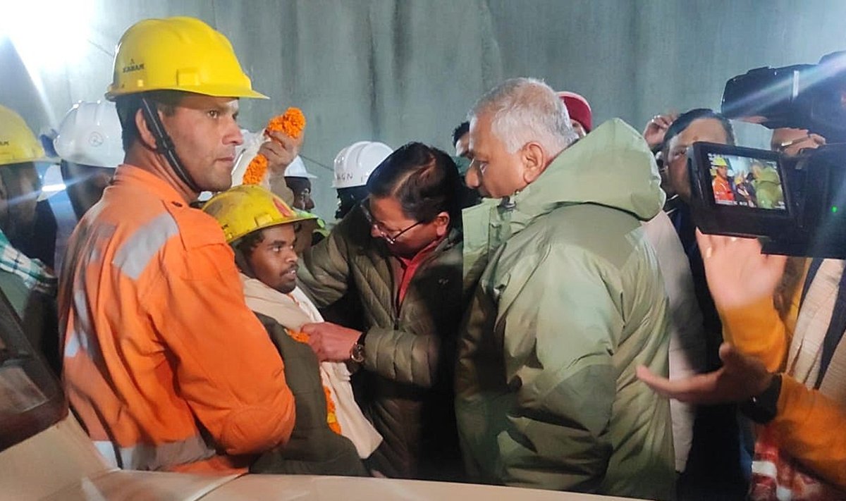 Darbininkų gelbėjimo operacija Indijoje