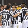 Pirmą kartą į „Juventus“ sudėtį įtrauktas 18-metis V. Slivka nežaidė
