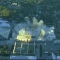 Atlantos „Georgia Dome“ arena virto dulkių debesiu