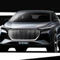 „Audi“ turės dar vieną elektrinį visureigį – pasklido pirmieji brėžiniai
