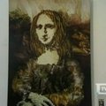 Kinų menininkė Moną Lizą nutapė sojų varške
