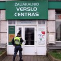 Kaune Žaliakalnio verslo centre išpiltas gyvsidabris