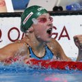 R. Meilutytė pasiekė pasaulio rekordą ir iškovojo teisę plaukti čempionato finale