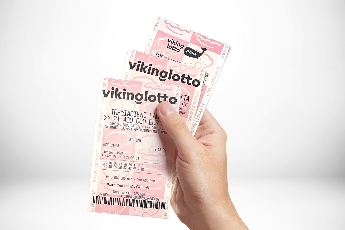 Vi inviterer deg til å sjekke billettene dine: en litauer vant 5,4 millioner i lotteriet.  euro
