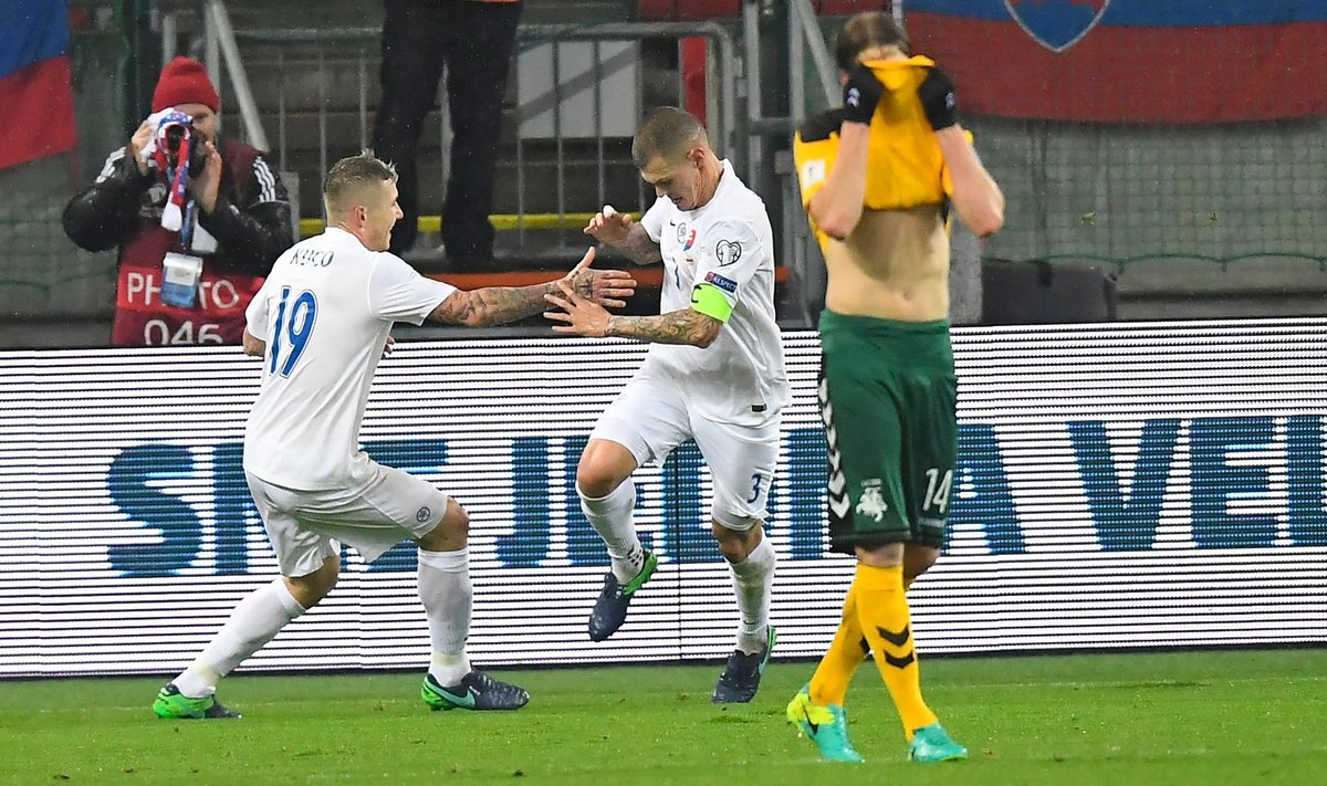 Pasaulio čempionato atranka: Slovakija – Lietuva