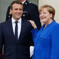 Merkel ir Macronas ragina konfliktą Rytų Ukrainoje spręsti taikiai