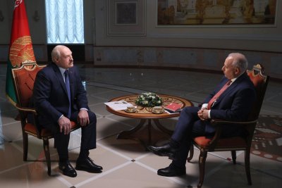 Lukašenka davė interviu BBC