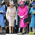 Gimtadienį švenčiančios karalienės Elžbietos II spalvų lobynas neišsenka jau 6 dešimtmečius FOTO