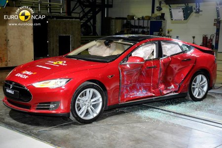 Euro NCAP bandymai: Tesla Model S