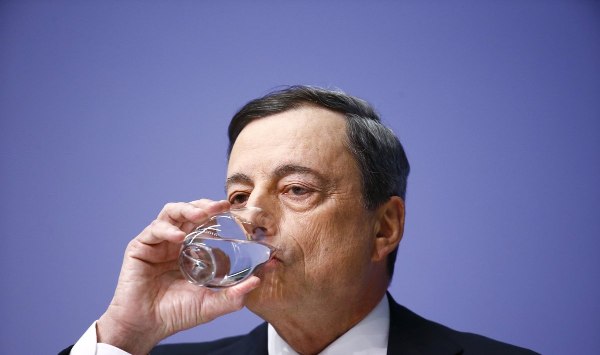 ECB vadovas Mario Draghi 