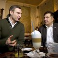 Кличко повел "Удар" на выборы и позвал с собой Саакашвили