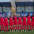 Baltarusijos moterų futbolo žvaigždė nepaiso koronaviruso grėsmės