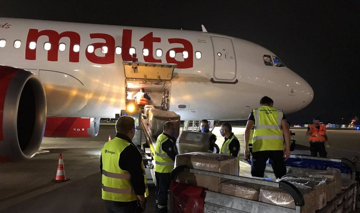 Lietuva sulaukė humanitarinės pagalbos iš Kipro ir Maltos