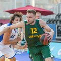 Artėja prie medalių: Lietuvos vyrų krepšinio trijulė – Europos žaidynių ketvirtfinalyje
