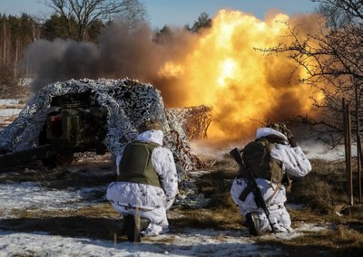 Ukrainos karių pratybos