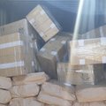 Vagone su pieno miltelių kroviniu iš Baltarusijos muitininkai aptiko kontrabandą