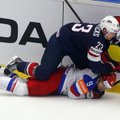Pasaulio ledo ritulio čempionate – amerikiečių pergalė prieš rusus ir latvių pralaimėjimas švedams