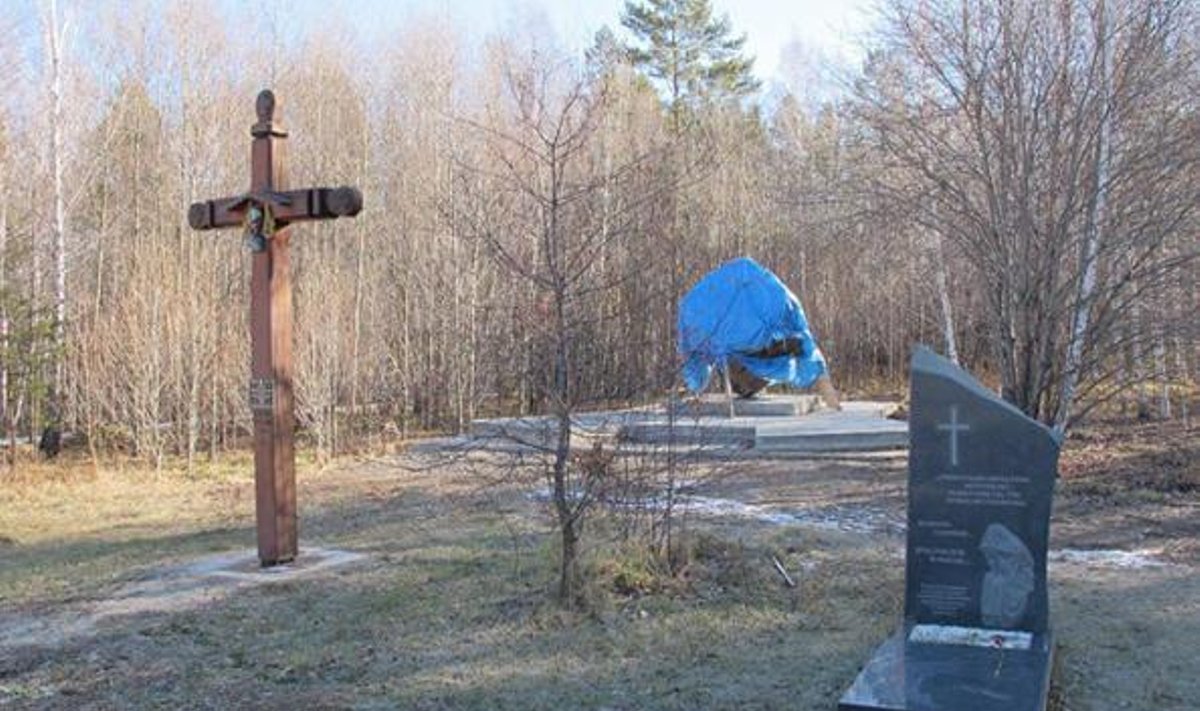 Irkutsko srityje buvo pašalinti paminklai represuotiems lietuviams ir lenkams atminti
