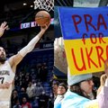 Jonas Valančiūnas siunčia palaikymą sunkų laikotarpį išgyvenančiai Ukrainai: karas nėra išeitis