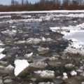 Rusnėje per Šaktarpio šventę prasidėjo pavasario ledonešis