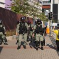 Honkonge dėl „terorizmo propagavimo“ areštuoti 4 studentai
