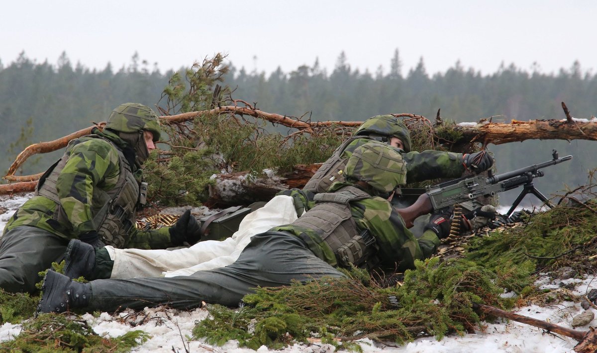Švedijos kariai Gotlande