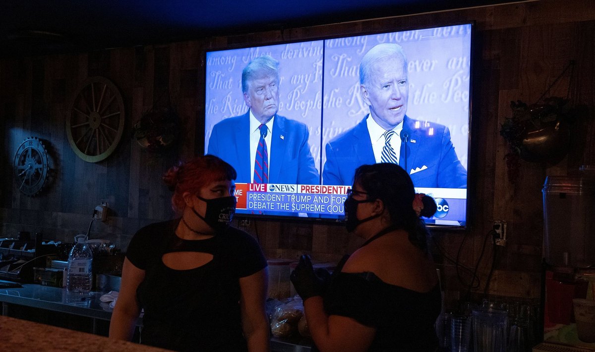 Donaldo Trumpo ir Joe Bideno debatai