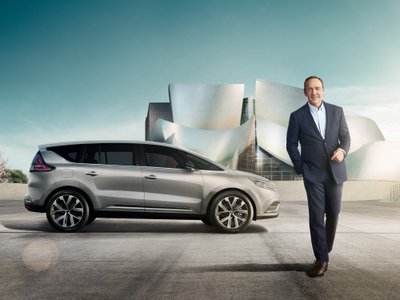 Kevinas Spacey reklamuoja "Renault Espace"