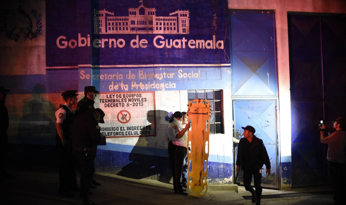 Gvatemalos kalėjime kilo riaušės