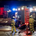 Marijampolės sav. užsiliepsnojo namas, gaisravietėje gelbėtojai rado žuvusio žmogaus kūną