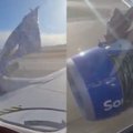 Po dar vieno „Boeing“ incidento plinta keleivių užfiksuoti vaizdo įrašai