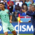 Portugalų treneris: tegul C. Ronaldo šįvakar bombarduoja lenkų vartus