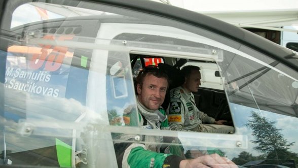 Pirma diena Europos ralio čempionate – „Wellman Rally team“ didina greitį