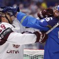 Pasaulio ledo ritulio čempionatas: Latvija – Kazachstanas