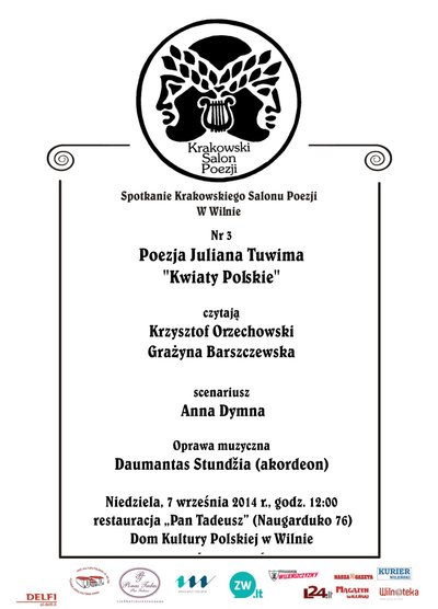 Krakowski Salon Poezji w Wilnie