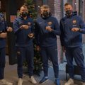 „Barcelona“ kvartetas Kaune po eglute rado LKL čempionų žiedus