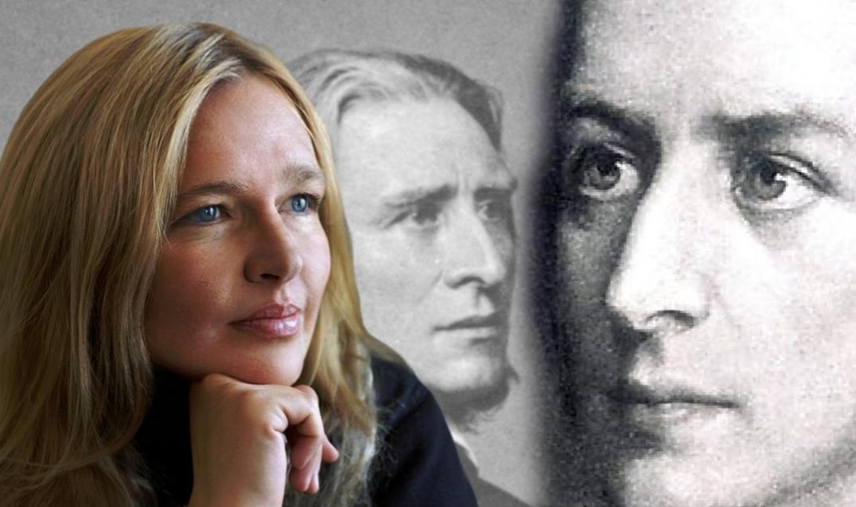 Koliažas: L. Anilionytė, F. Chopinas, F. Lisztas